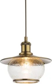 Globo 69030 Függeszték, bronz , üveg, ø: 220, H:1200, exkl. 1xE27 60W 230V