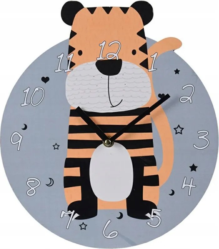 Kerek falióra Tigris gyerek 26 cm