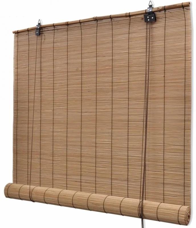 Barna bambuszroló 140 x 220 cm