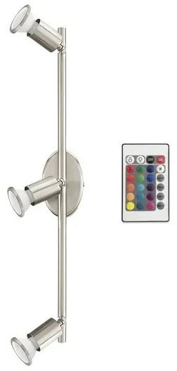 Eglo 75385 - LED RGB Dimmelhető spotlámpa BUZZ-C 3xGU10/4W/230V