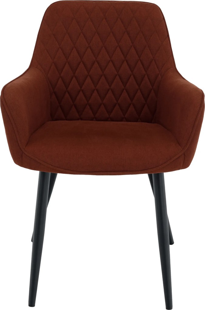 Design fotel, barna/fekete, OSKOR