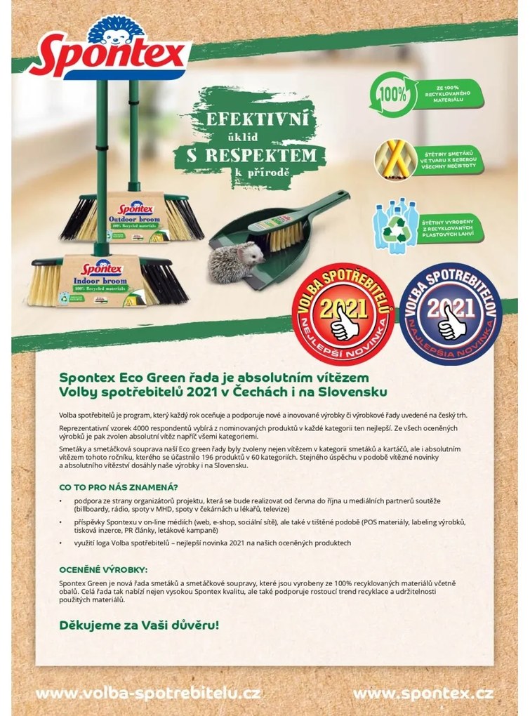 Spontex ECO GREEN vödör