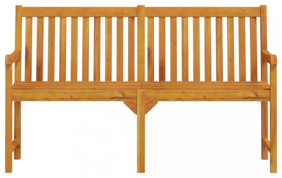 tömör akácfa kerti pad 150 cm