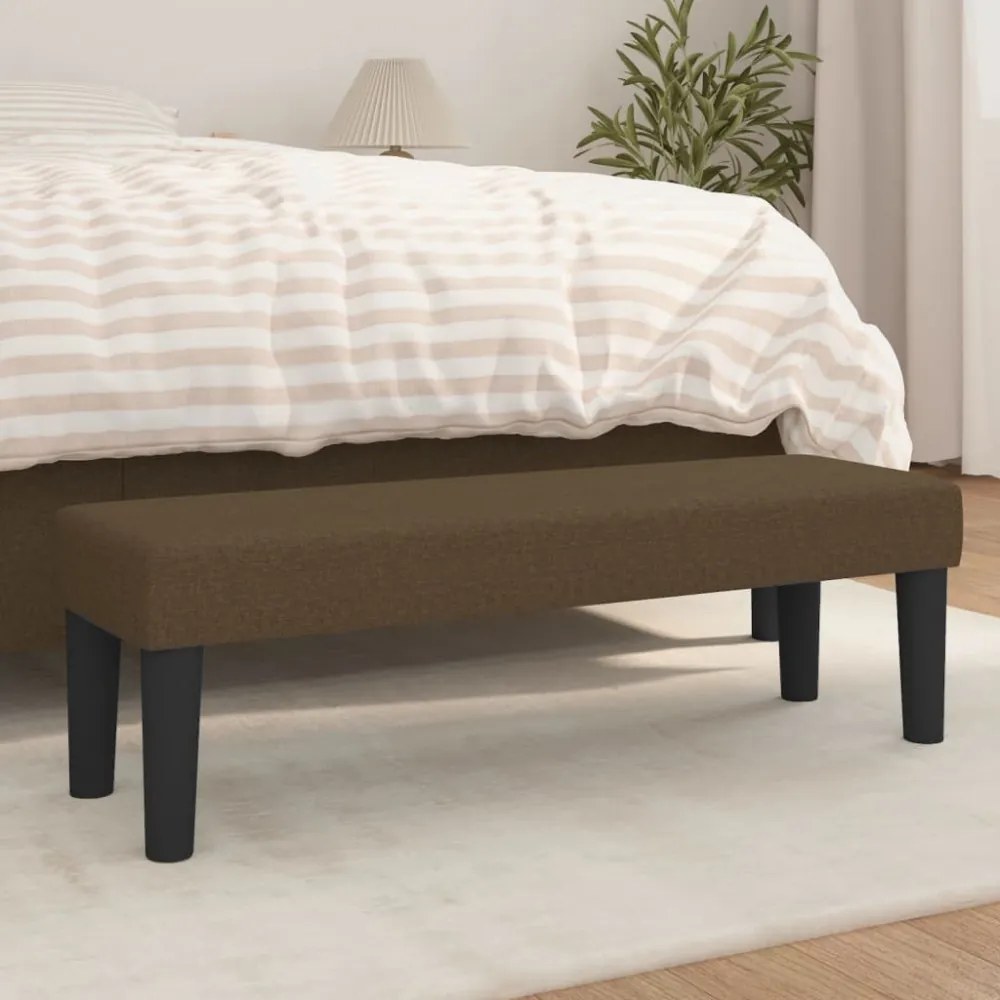 barna szövet pad 100 x 30 x 30 cm