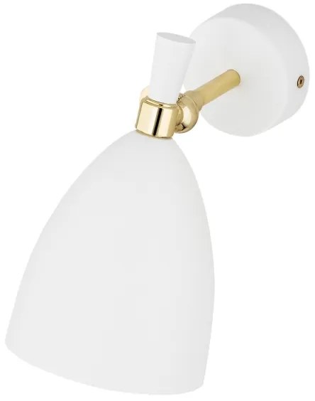 Argon 4699 - Fali lámpa CHARLOTTE 1xE27/15W/230V fehér/arany
