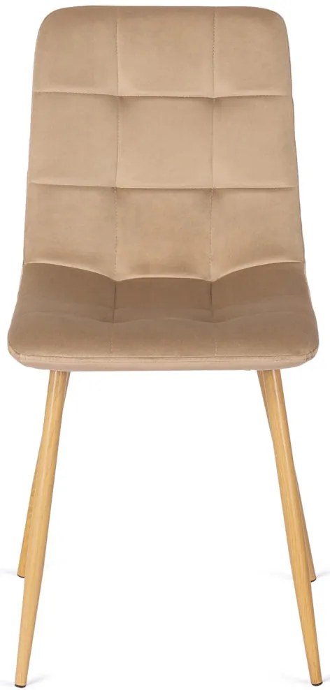 Bézs Bársony Étkezőszék. FREDY