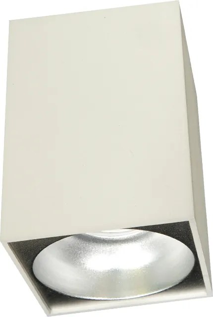 Lámpa Downlight Cső 14cm Fehér ezüst