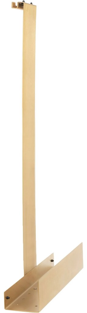 Rea Tori, fürdőszobai függesztőpolc 40x9,5x75,5 cm, arany matt, REA-85001