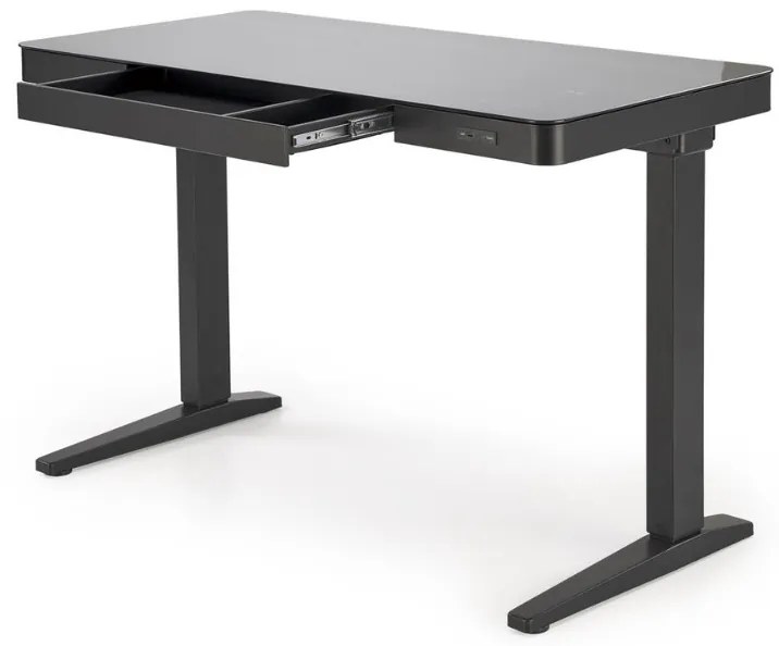 B-52 állítható íróasztal fekete