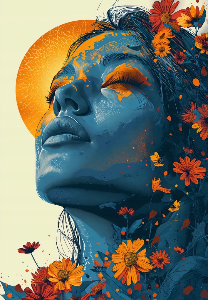 Poszter 68x98cm Napeső