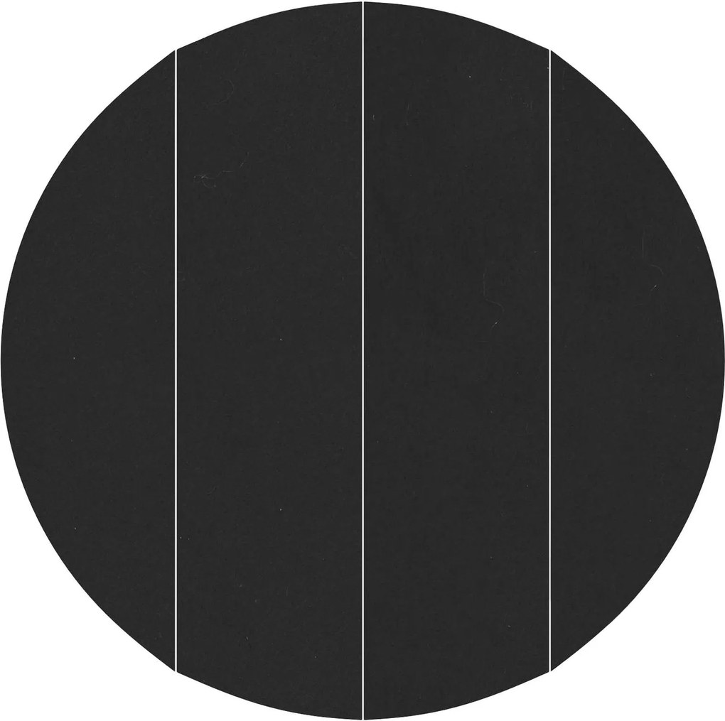 vidaXL Medence alatlappal Fekete Ø 428 cm Nemes szövet