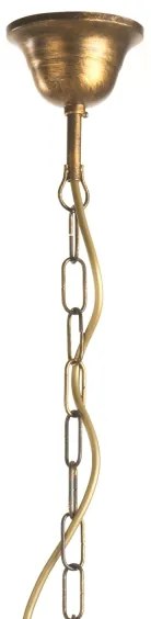 ONLI - Csillár láncon DOPPIO GIRO 5xE14/6W/230V bronz