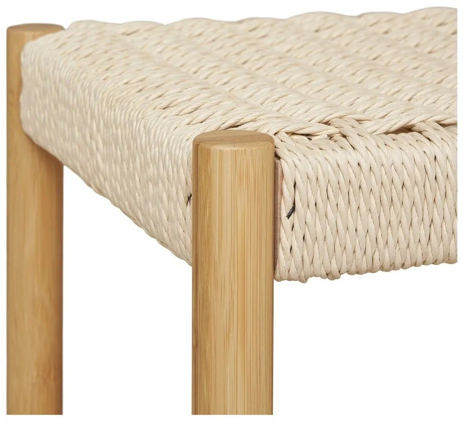 Natúr színű bambusz előszoba bútor Ember – House Nordic