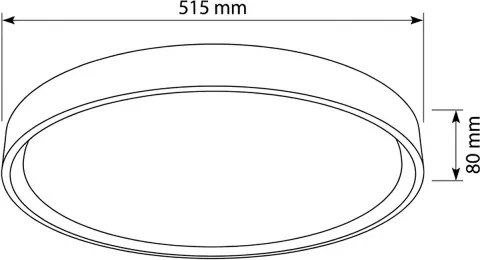 Brilagi - fényerőszabályozható LED lámpatest MATTEO LED/60W/230V 3000-6500K átm. 51,5 cm taupe + távirányítóval
