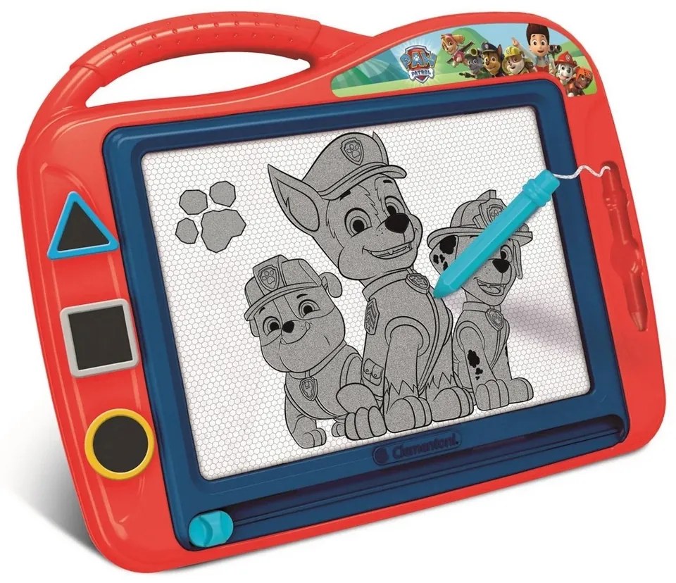 Clementoni Mágneses rajztábla Paw Patrol, 34 x 47x 3,5 cm