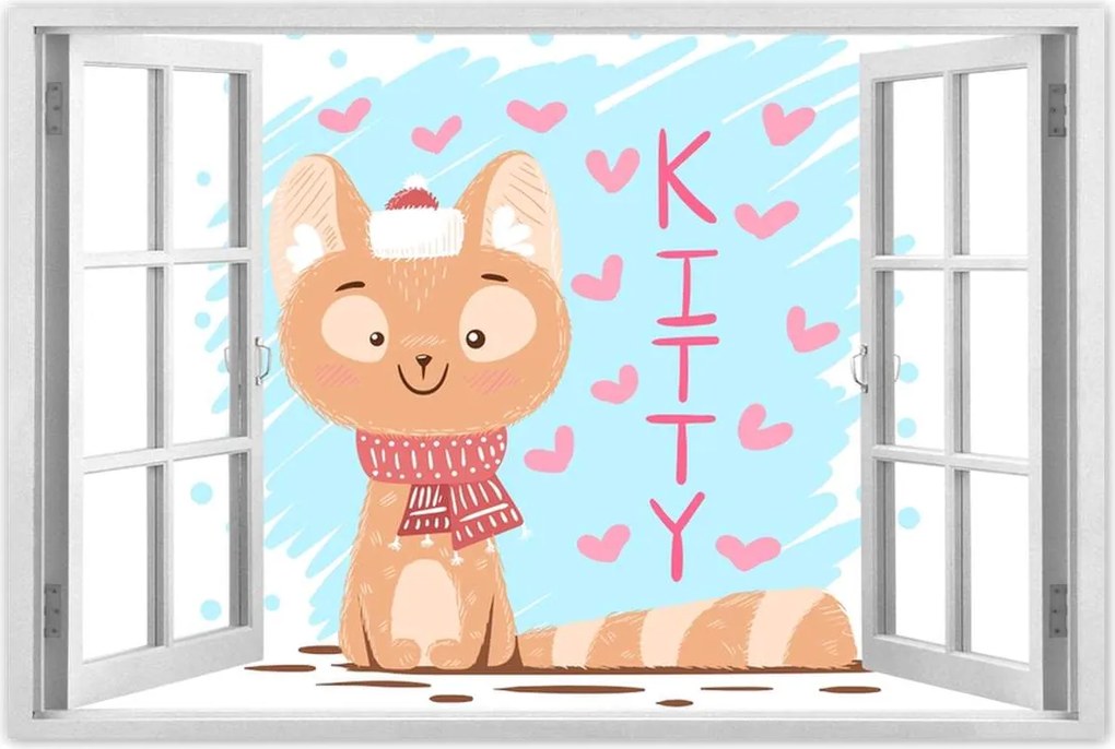 Poszterek 120x80 Cica Cicák Macskák