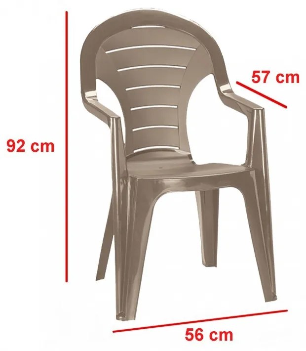 Elboni 6+1 kerti bútor garnitúra szett