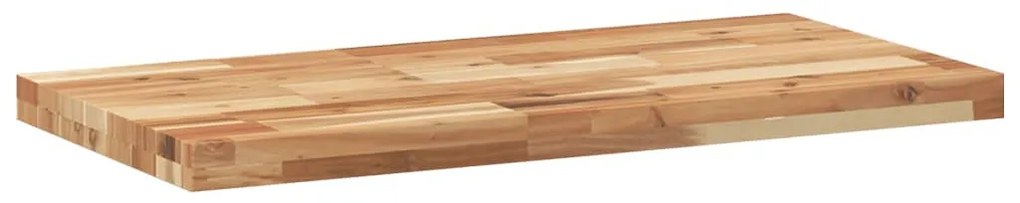 olajbevonatú tömör akácfa függőpolc 100 x 40 x 4 cm