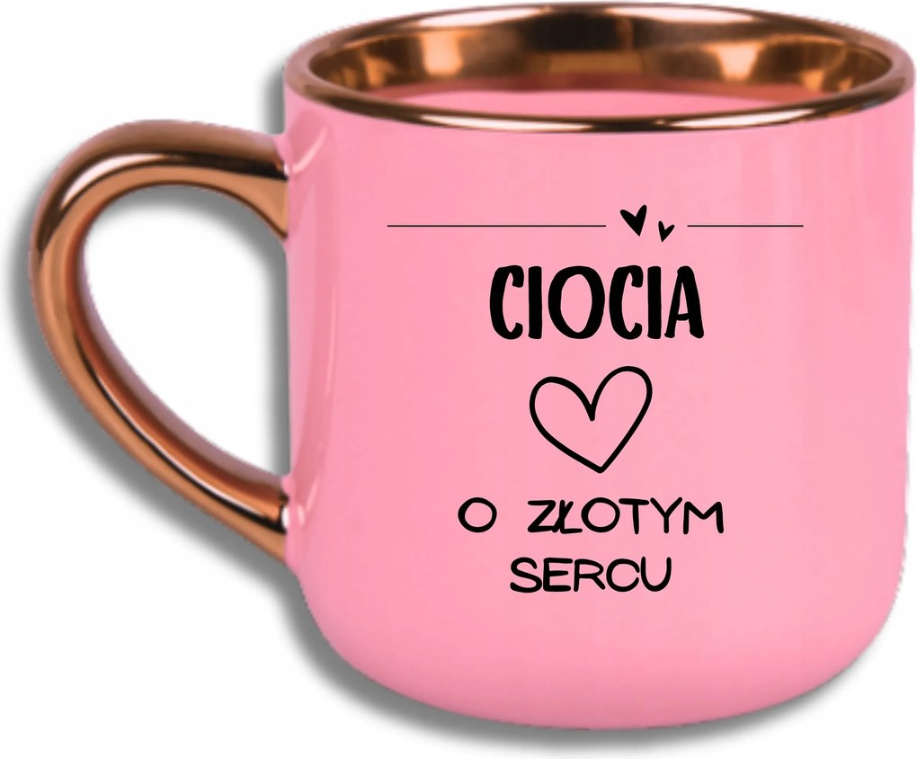 Bögre Rózsaszín Elegáns Nagy Vicces Ajándék Nagynéni