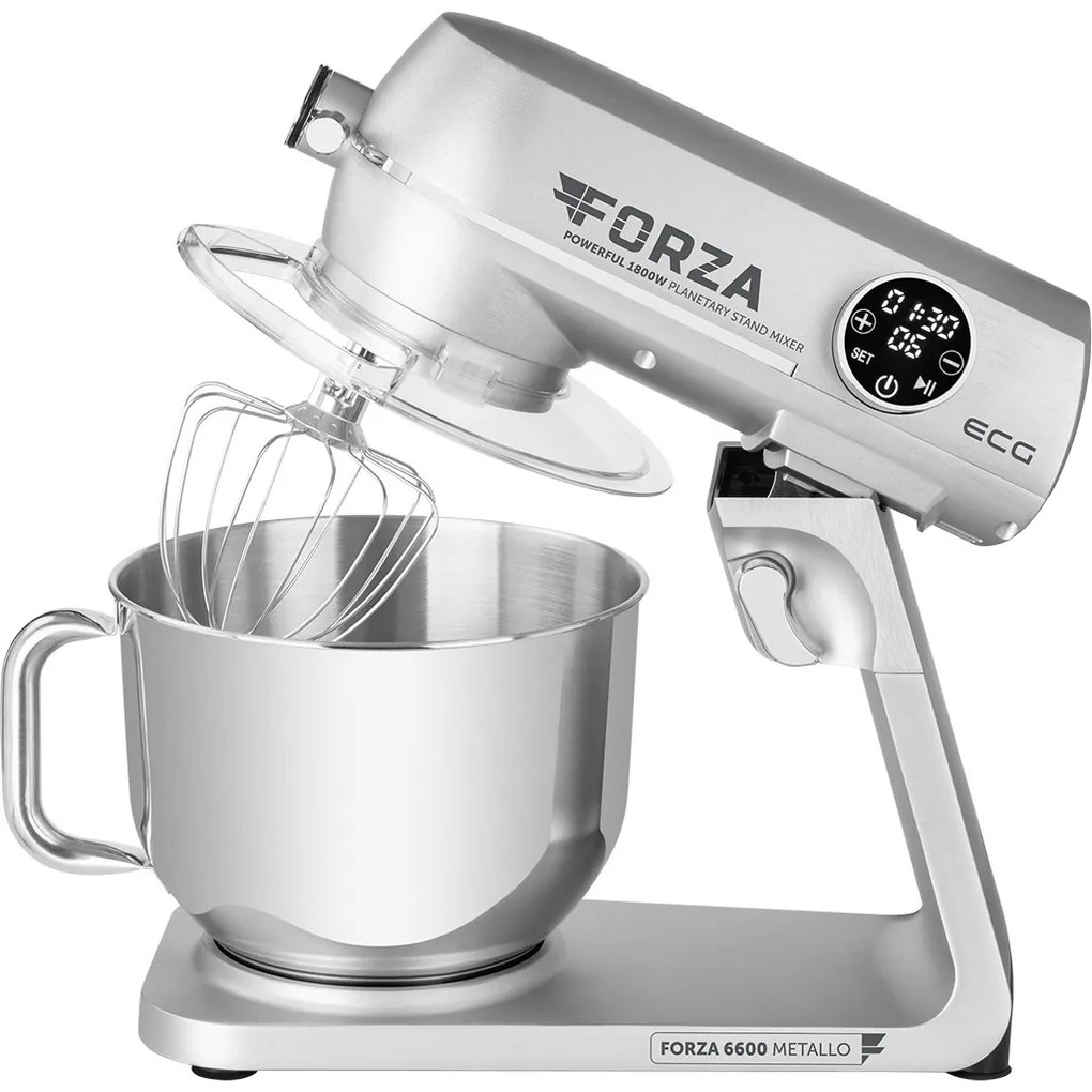 ECG Forza 6600 Metallo Argento konyhai robotgép