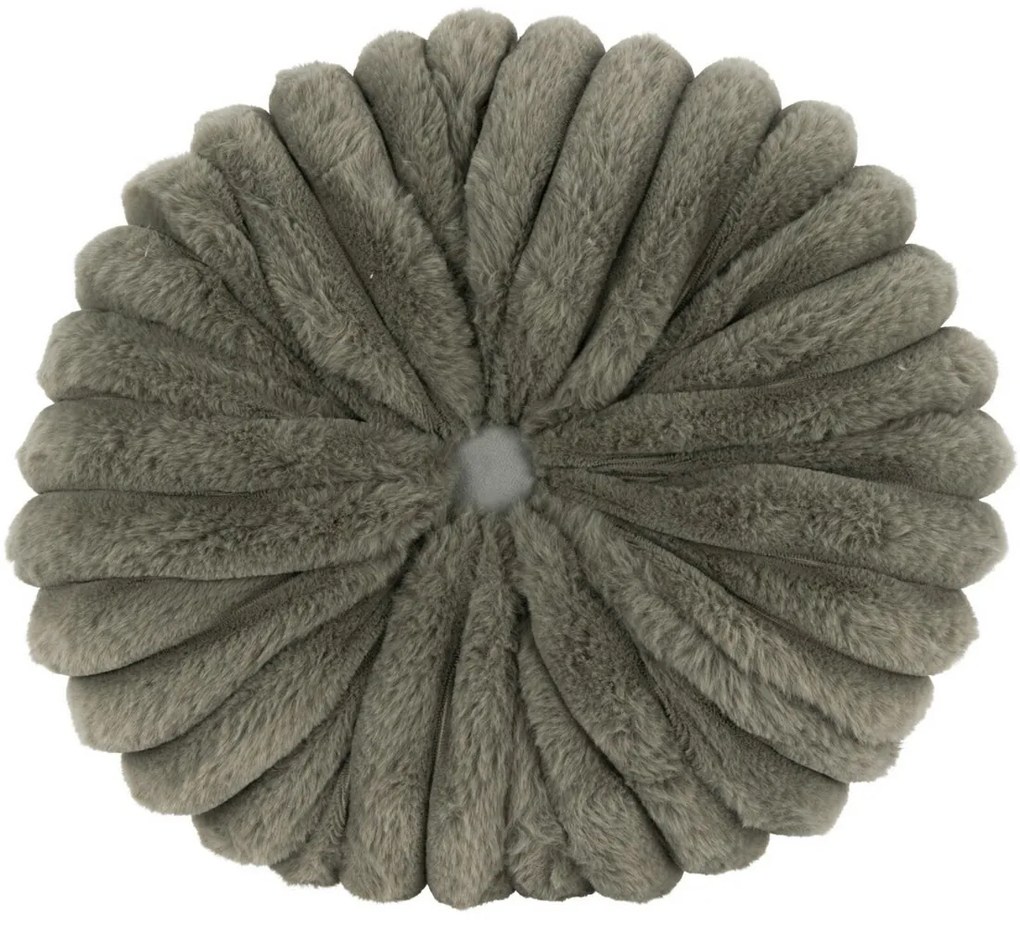 Flower párna szürke, átmérő 38 cm