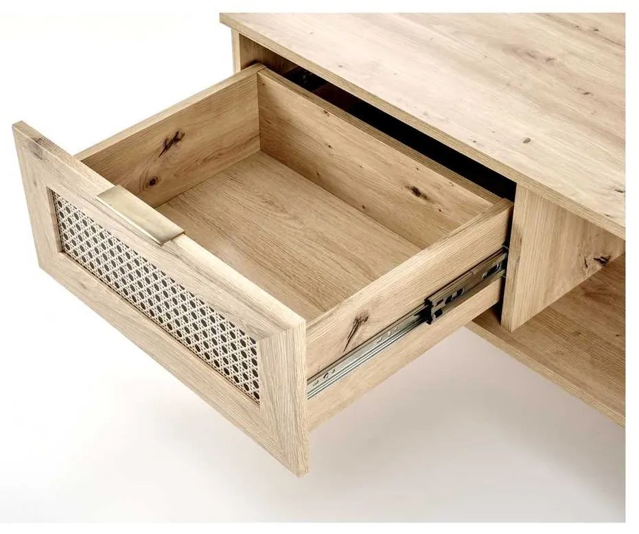 Rustico dohányzóasztal, artisan tölgy