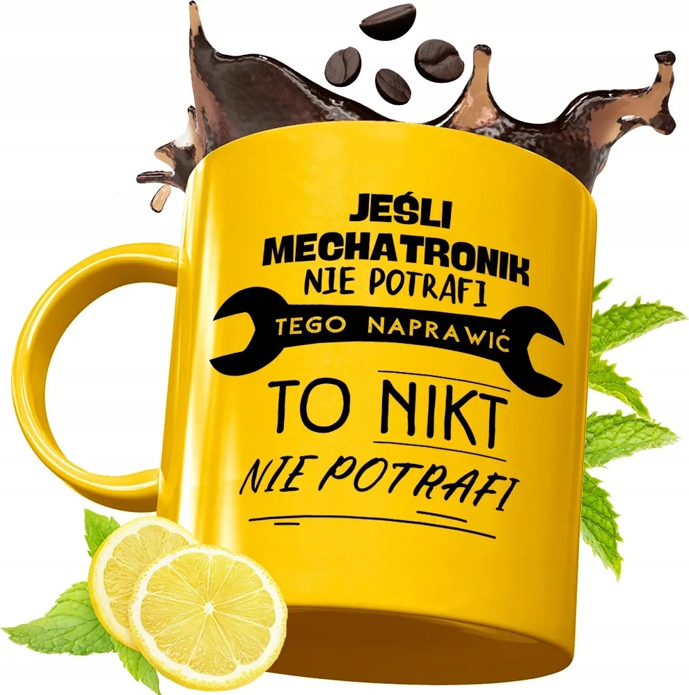 Prémium Arany Bögre Mechatronika Ajándék Nyomtatott Fotóval