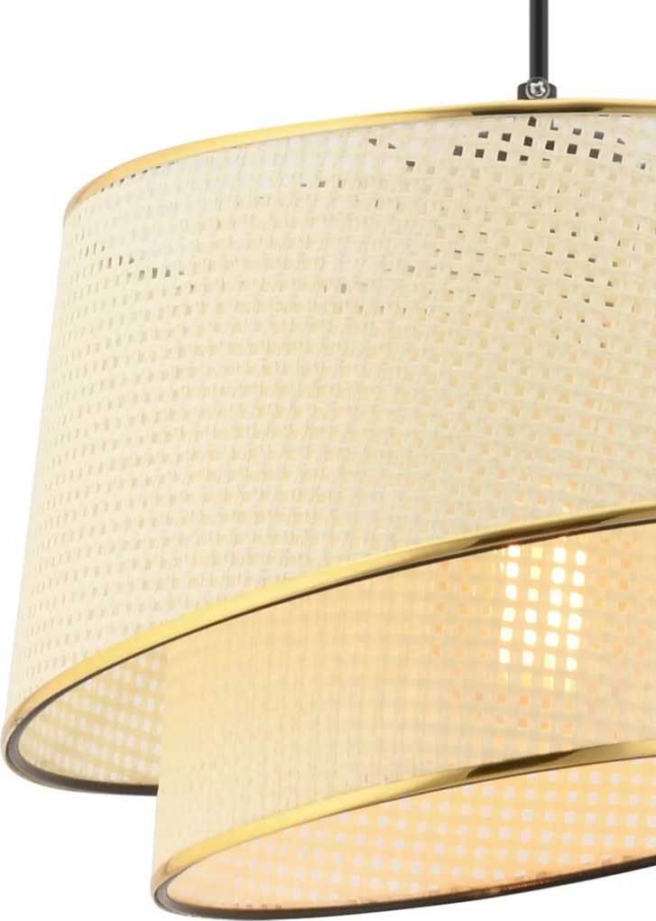 Barette Hazeran - White, Gold