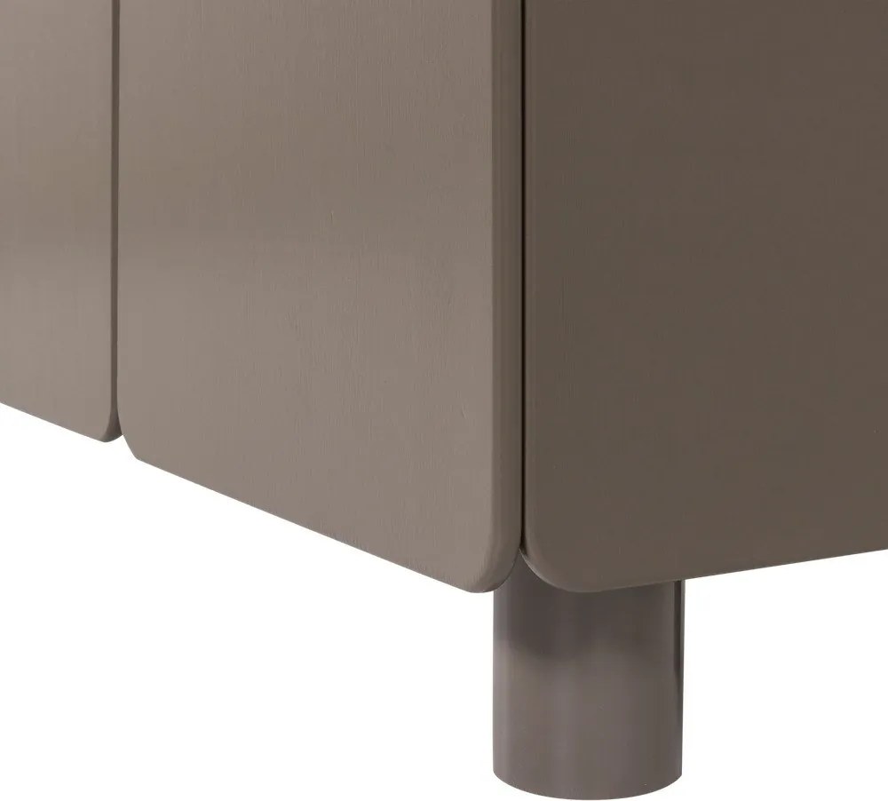 Barna borovi fenyő komód 200x85x45 cm Root – WOOOD