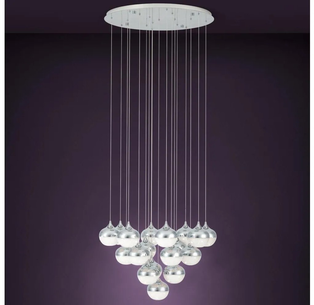 Eglo 39528 - LED Dimmelhető csillár zsinóron MIOGLIA 18xLED/3,1W/230V