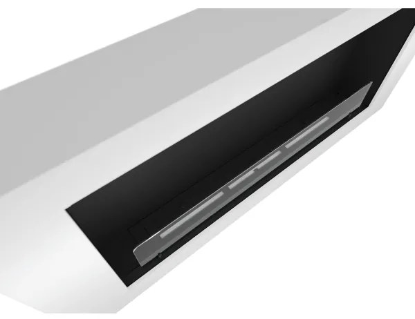 InFire - Fali BIO kandalló 120x56 cm 3kW fehér