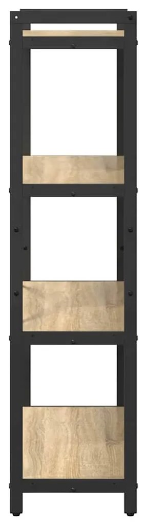 Könyvszekrény sonoma tölgy 80 x 30 x 118 cm Faanyag