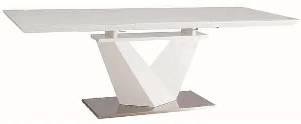 Étkezőasztal Alaras III 160 × 90 cm, fehér