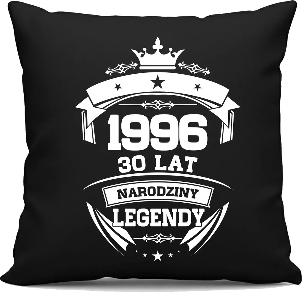 1996 Egy legenda születése 30 év Fekete Párna Ajándék 30. Születésnapra