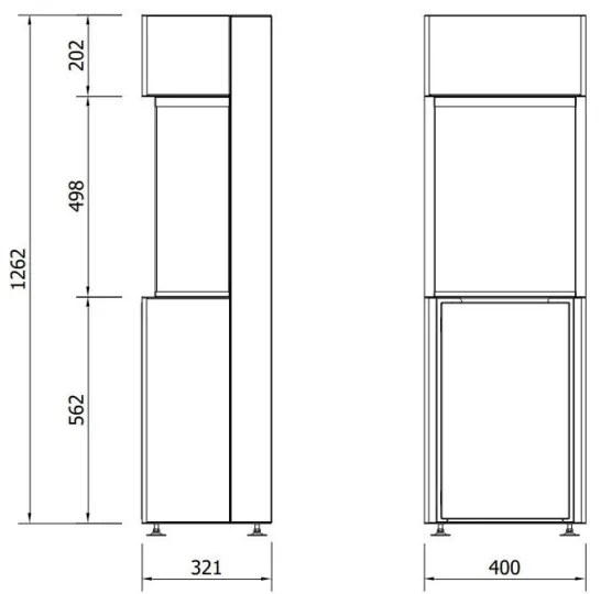 Planika Arcticon BEV - BIO kandalló távirányítással 126,2x40 cm 3,5kW