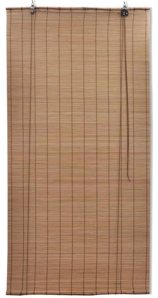 barna bambuszroló 100 x 220 cm