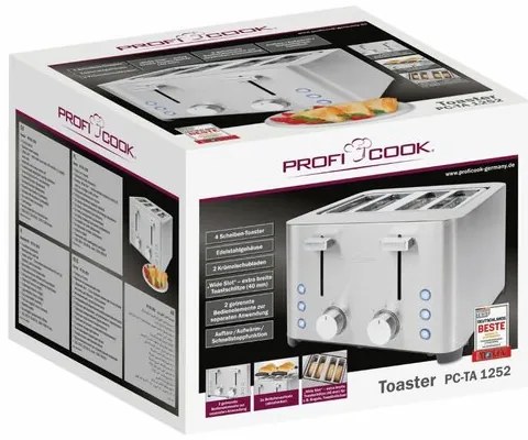 ProfiCook TA 1252 kenyérpirító