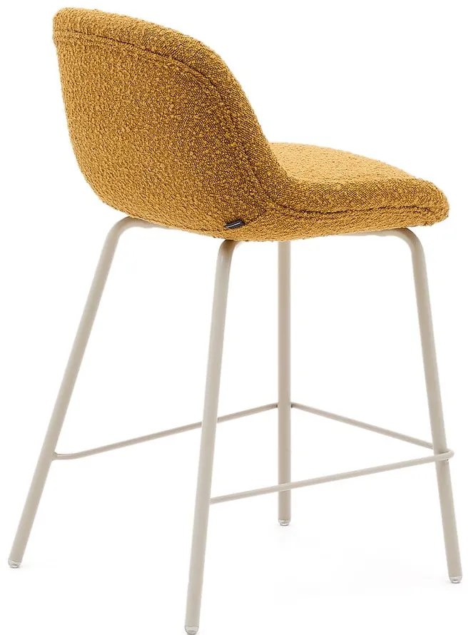 Mustársárga bárszék (ülésmagasság 65 cm) Aimin – Kave Home