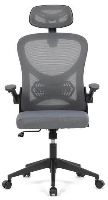 Irodai forgószék hintamechanikával, szürke kárpittal. KA-K2021 GREY