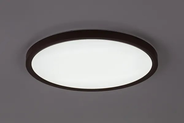 Rabalux 75083 - LAUTREC LED fürdőszobai mennyezeti lámpa 24W/230V Ø 40 cm IP44 barna