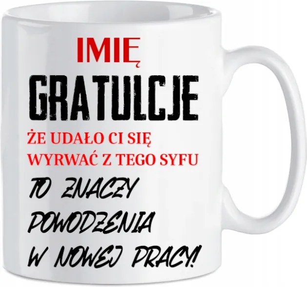 Búcsúzó bögre Távozás a munkából