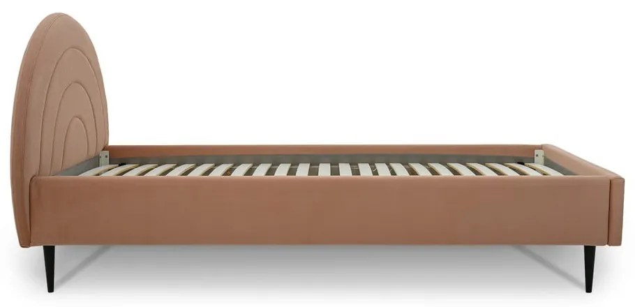 Rózsaszín gyerekágy 90x200 cm Rainbow – Scandic