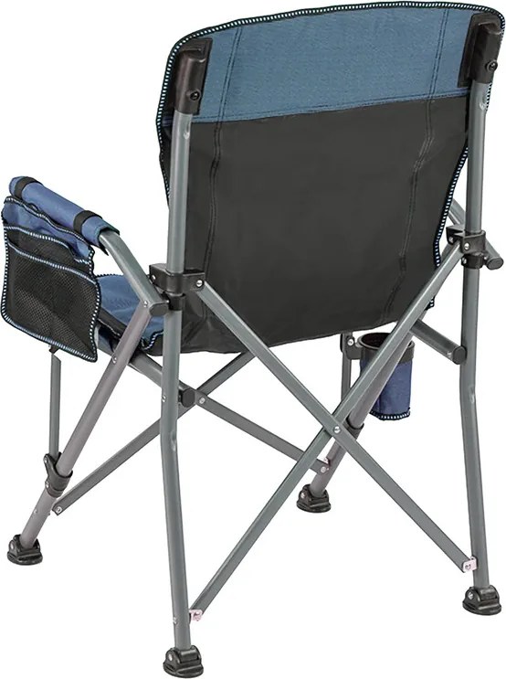 Leziter Comfort karfás horgász szék pohártartóval kék