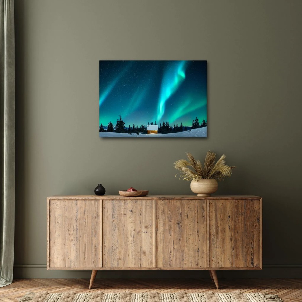 Kép - Aurora Borealis (70x50 cm)