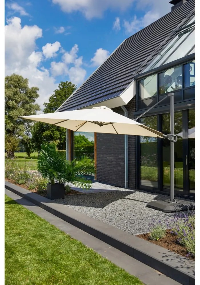 Bézs napernyő 300x300 cm Shadowflex Deluxe – Hartman