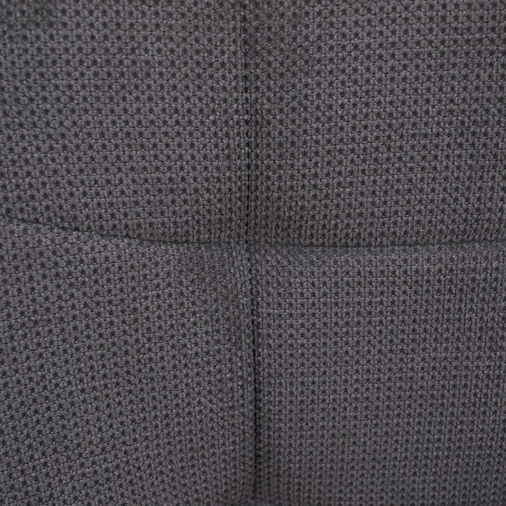 Design fotel, szürke/fekete, MARKEN