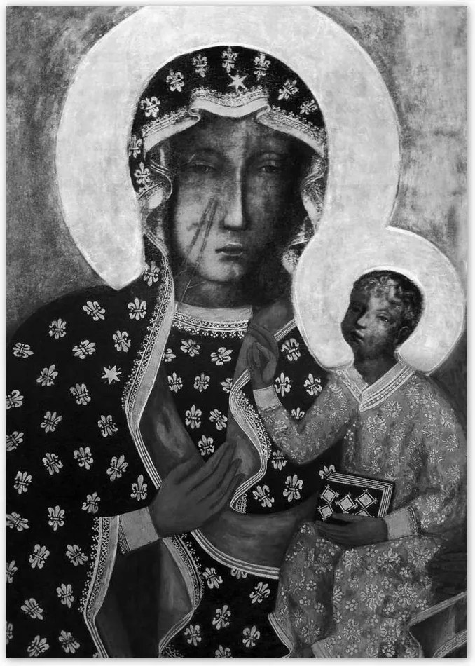 Poszterek A5 Pion Szűz Mária Czestochowska