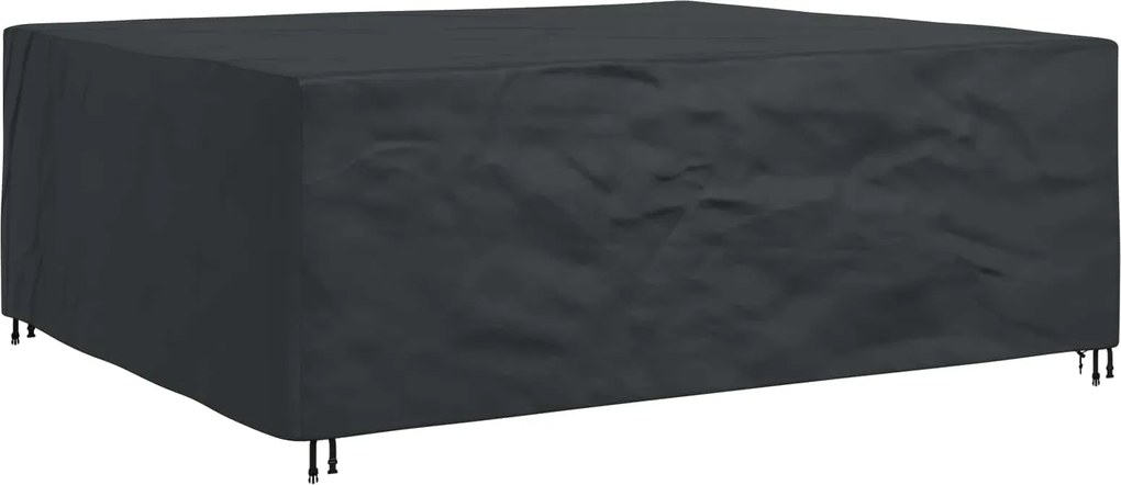 vidaXL Bútor takaró Egyszínű Fekete 300 x 250 x 70 cm 420D