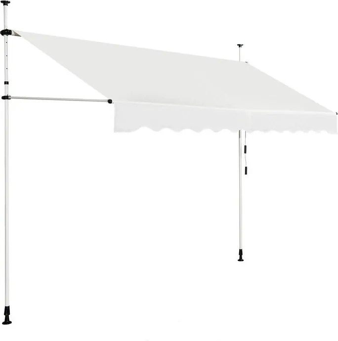 Napellenző Erkély Terasz Magasságállítás 300x120 CM