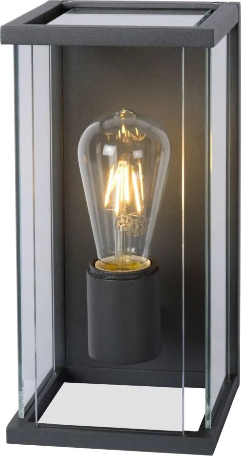 LUCIDE 27883-11-30 CLAIRE Modern Kültéri Fali Lámpa Antracit E27 IP44